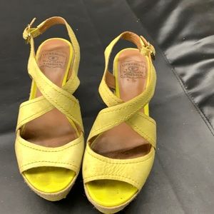 Funky Lime Green Platforms